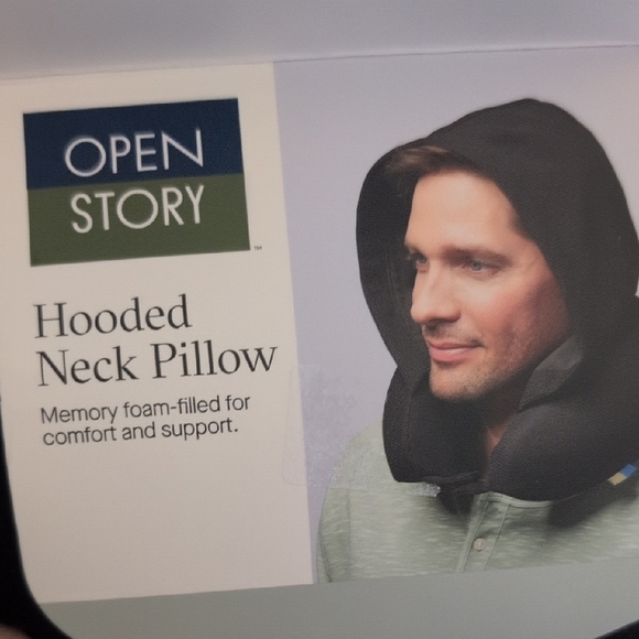 Travel Neck Pillow W/ Hood - Picture 3 of 5